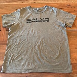Custom Calvo Motorsports t-shirt size XL boys